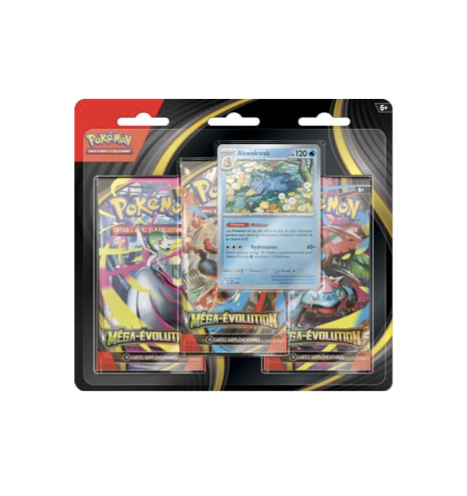 TRIPACK MEGA EVOLUTION (partenariat)