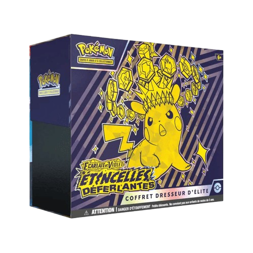 🌟 Coffret Dresseur d’Élite EV08 – Étincelle Déferlante (FR) 🌟