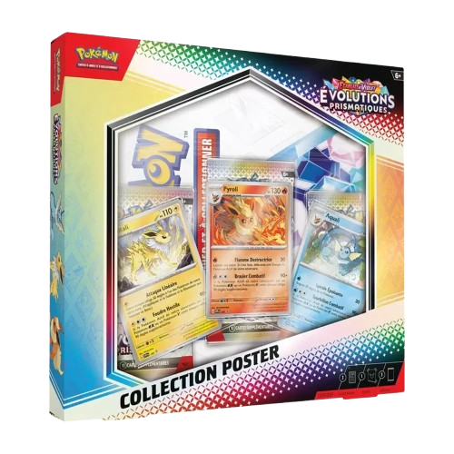 🌟 Coffret COLLECTION Poster EV 8.5 – Évolutions Prismatiques (FR) 🌟