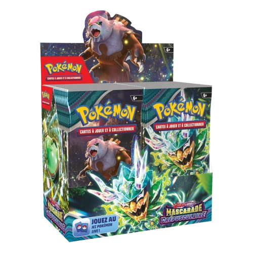 🌟 Display EV06 – Mascarade Crépusculaire – 36 Boosters (FR) 🌟