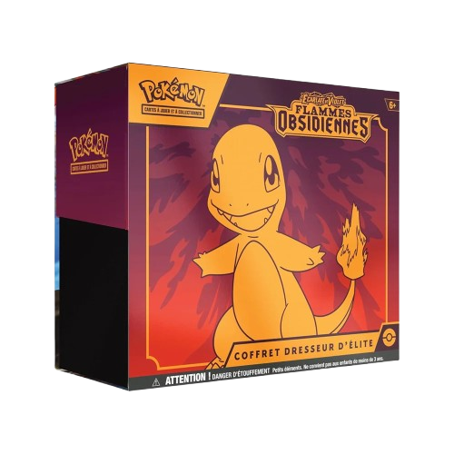 🔥 Coffret Dresseur d’Élite EV03 – Flamme Obsidienne  (FR) 🔥
