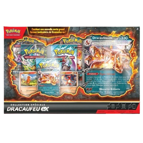 🔥 Coffret Special Collection Dracaufeu‑ex  🔥
