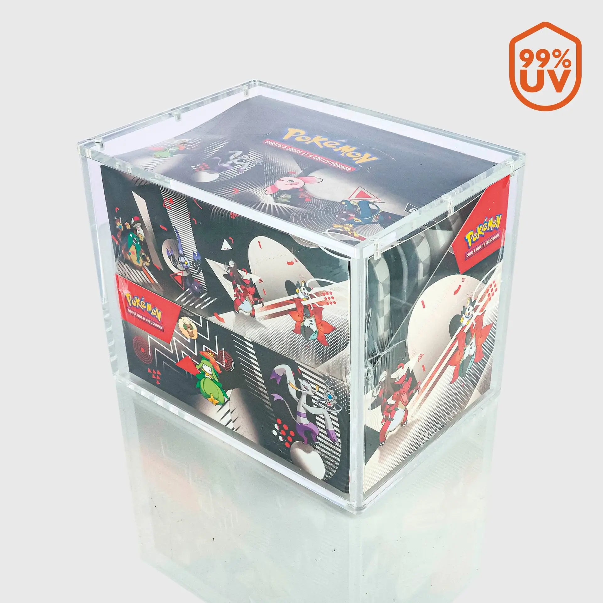 PHOENIX SHIELD ACRYLIC CASE FOR DISPLAY 8 MINI TIN 69007