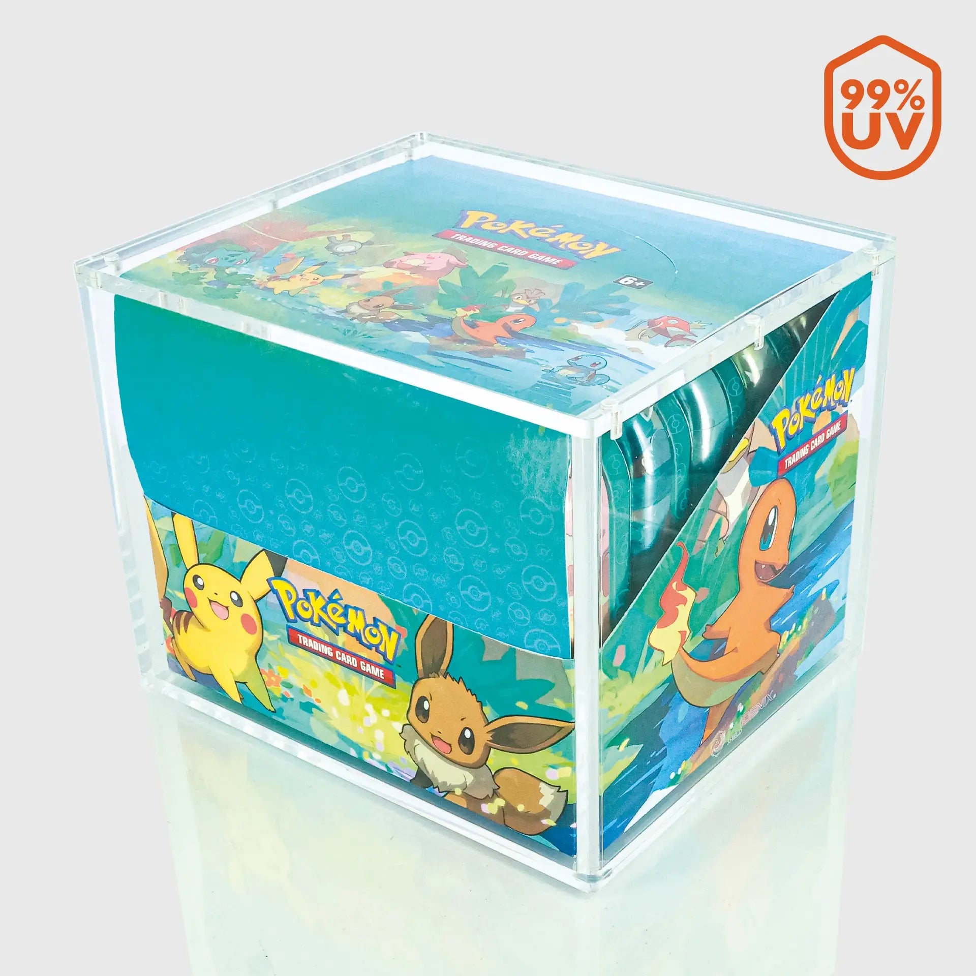 PHOENIX SHIELD ACRYLIC CASE FOR DISPLAY 10 MINI TIN (STANDARD) 69008