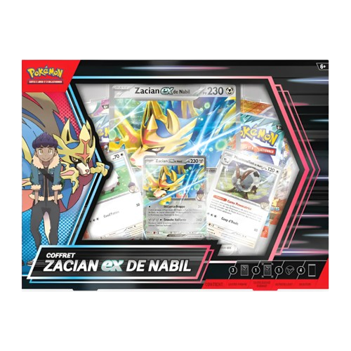 🌟 Coffret Zacian‑ex de Nabil  🌟